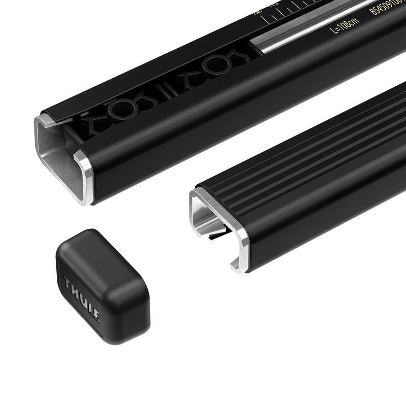 Thule SquareBar Evo 150 cm roof bar 2-pack black
