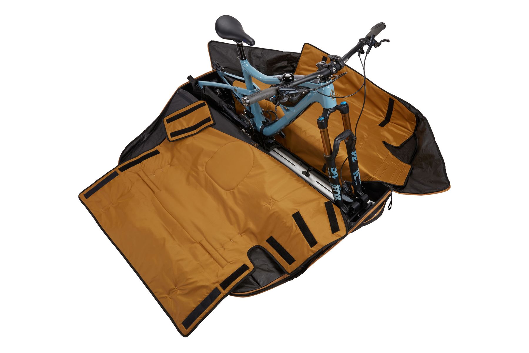 thule bike suitcase