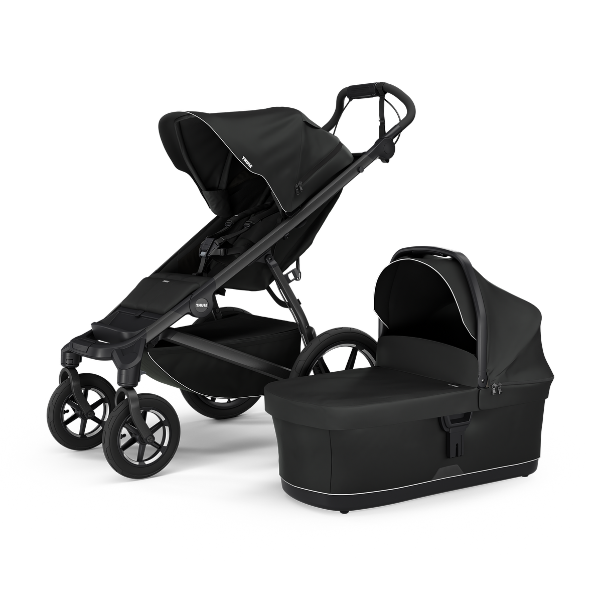Thule Urban Glide 4-wheel + Thule bassinet