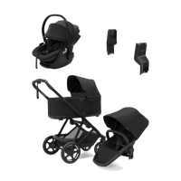 Thule Charm black & Thule Maple Connect black newborn bundle