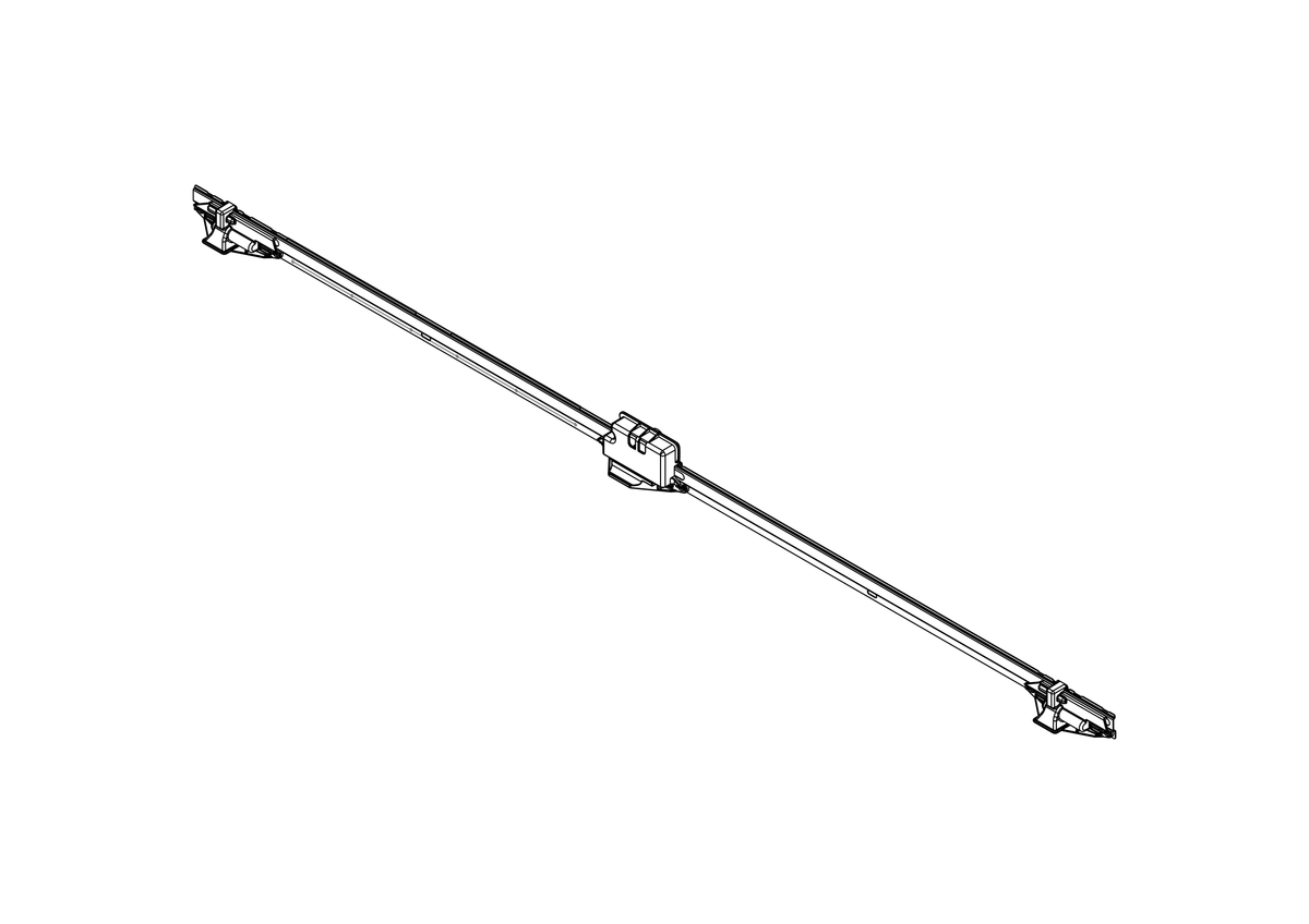 Thule låseskinne 1500 mm