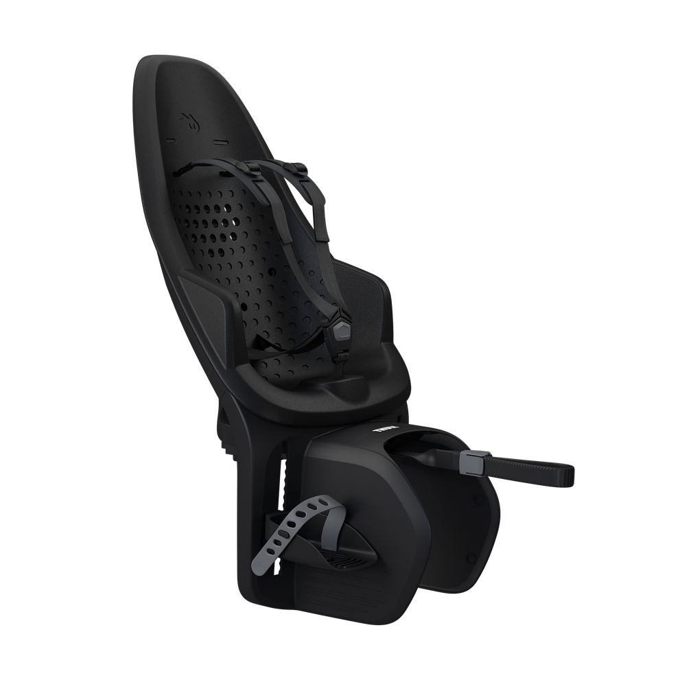 Thule Yepp 2 MIK HD rack mounted child bike seat midnight black