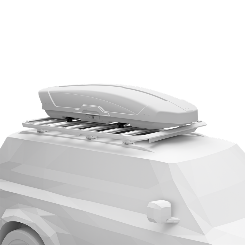 Thule Caprock cargo box kit roof platform cargo box mounting kit