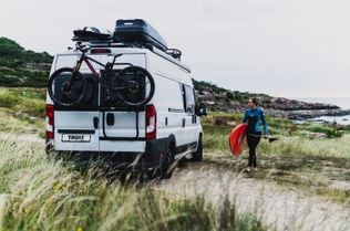 Thule Elite Van XT Bike Rack Ducato Black