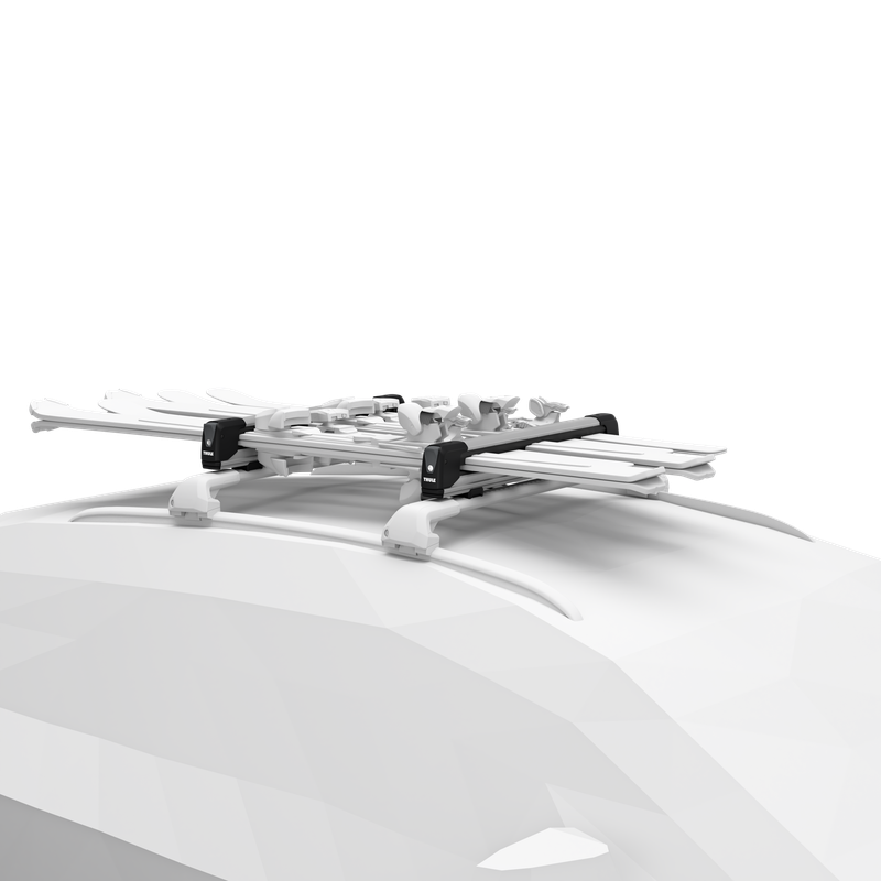 Thule SnowPack Extender ski and snowboard rack aluminium