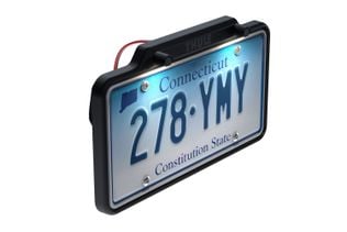 Thule License Plate Holder 903760 light on