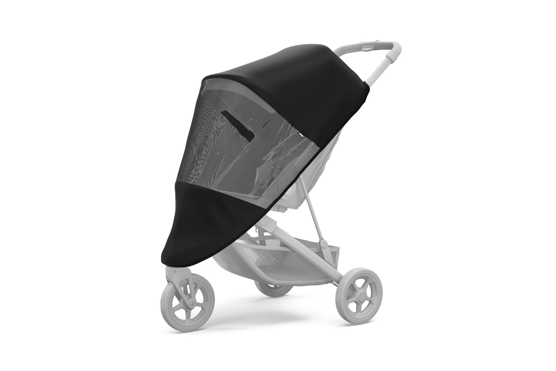thule double stroller rain cover