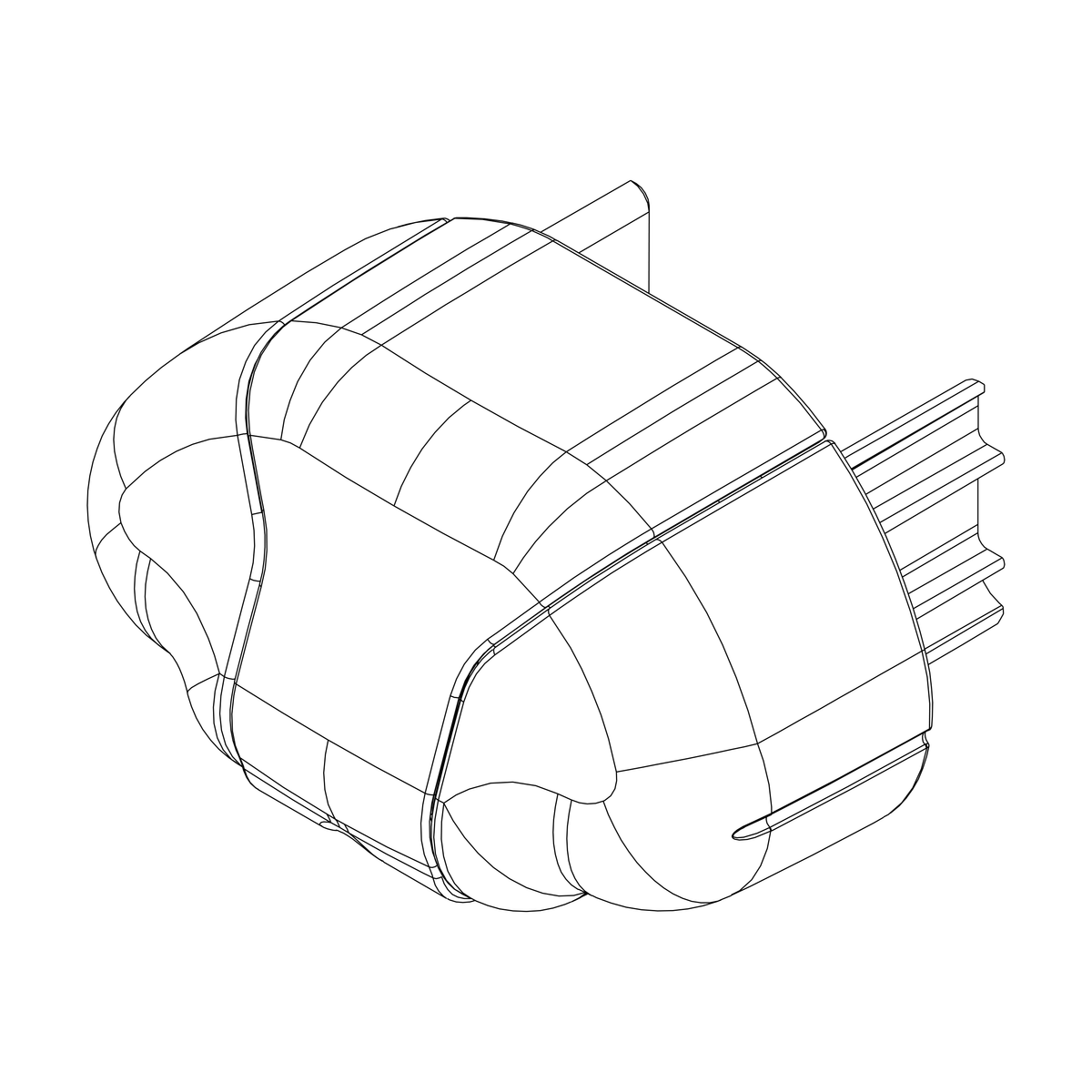 Thule endekappe aero bar 4 stk