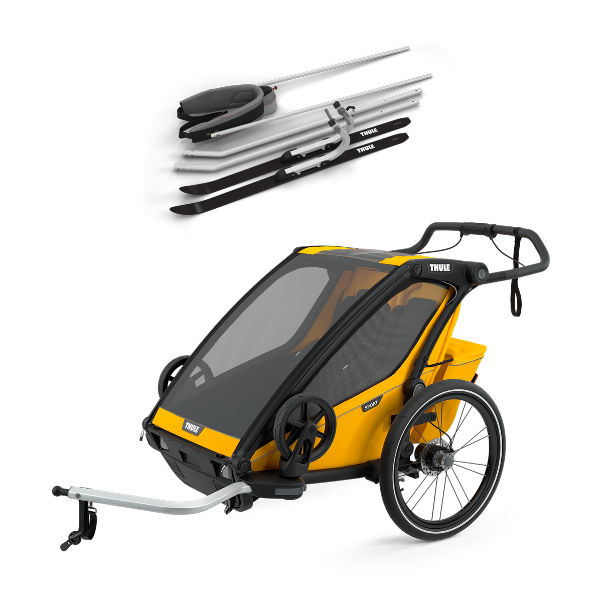 Thule Chariot Sport 2 + Thule Chariot Ski Kit
