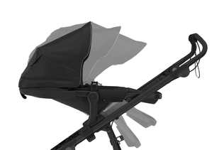 Thule Urban Glide reversible seat feature - Flexible and comfy seating