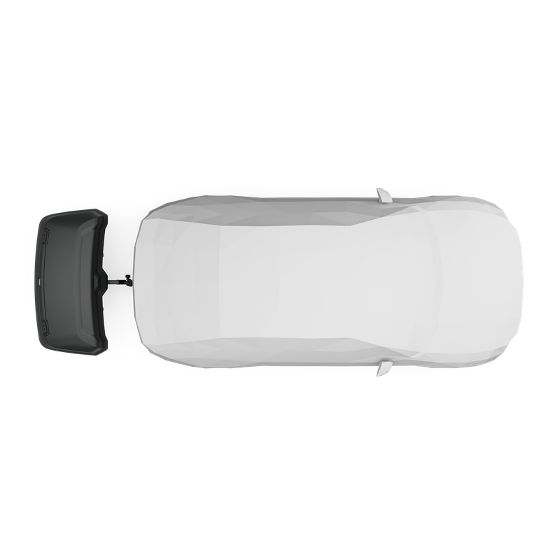 Thule Arcos large hard-shell hitch cargo carrier