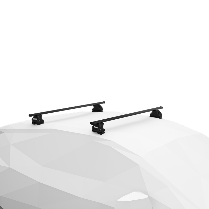 Thule SquareBar Evo roof rack system black