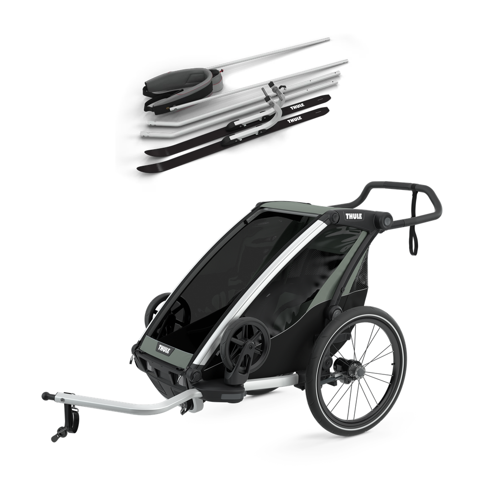 Thule Chariot Lite 1 + Thule Chariot Ski Kit