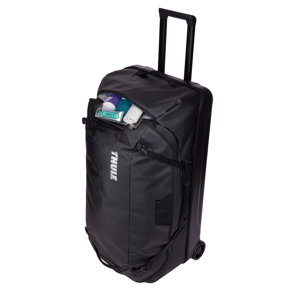 Thule Chasm check in wheeled duffel suitcase black