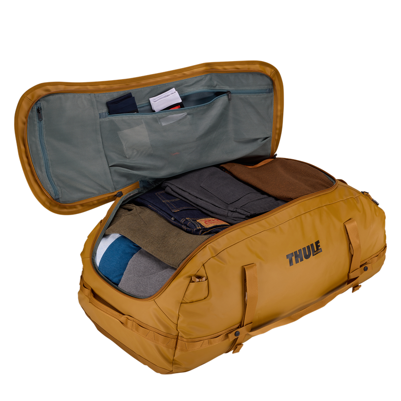 Thule Chasm 130L duffel bag golden