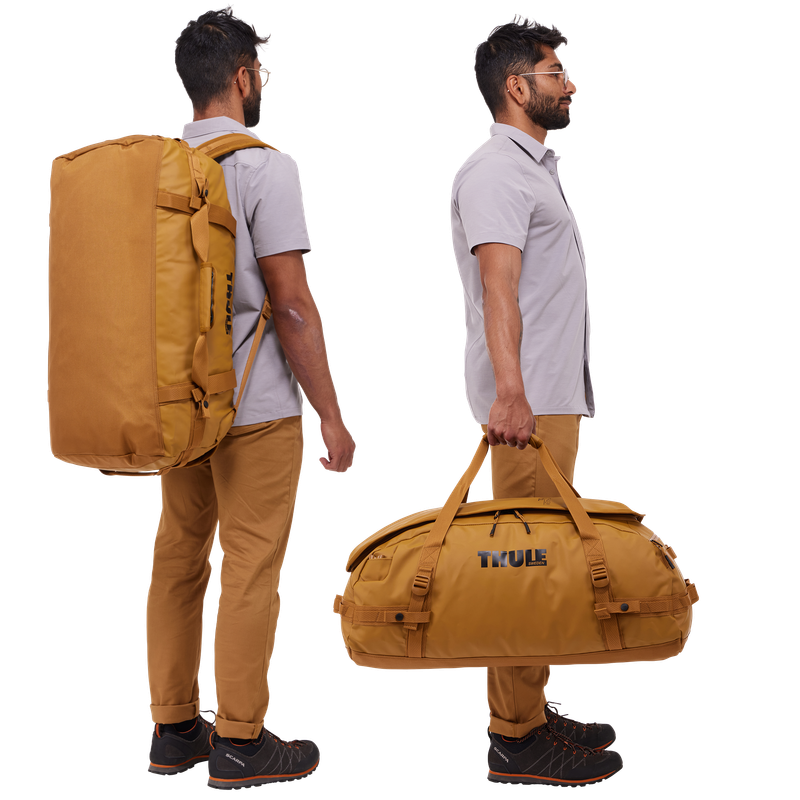 Thule Chasm 70L duffel bag Golden
