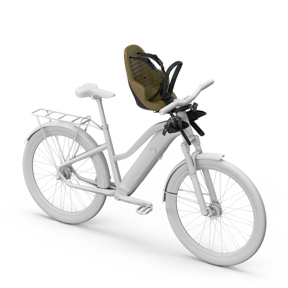 Thule Yepp 2 mini child bike seat Nutria green