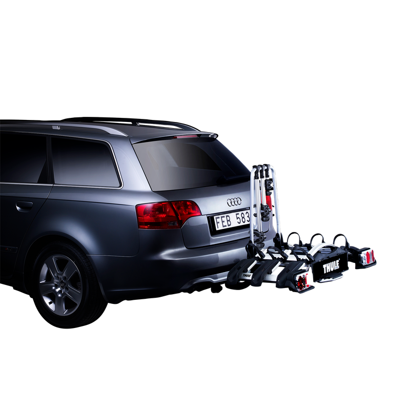 Thule EuroWay G2 3-bike platform towbar bike rack 13-pin black/aluminium