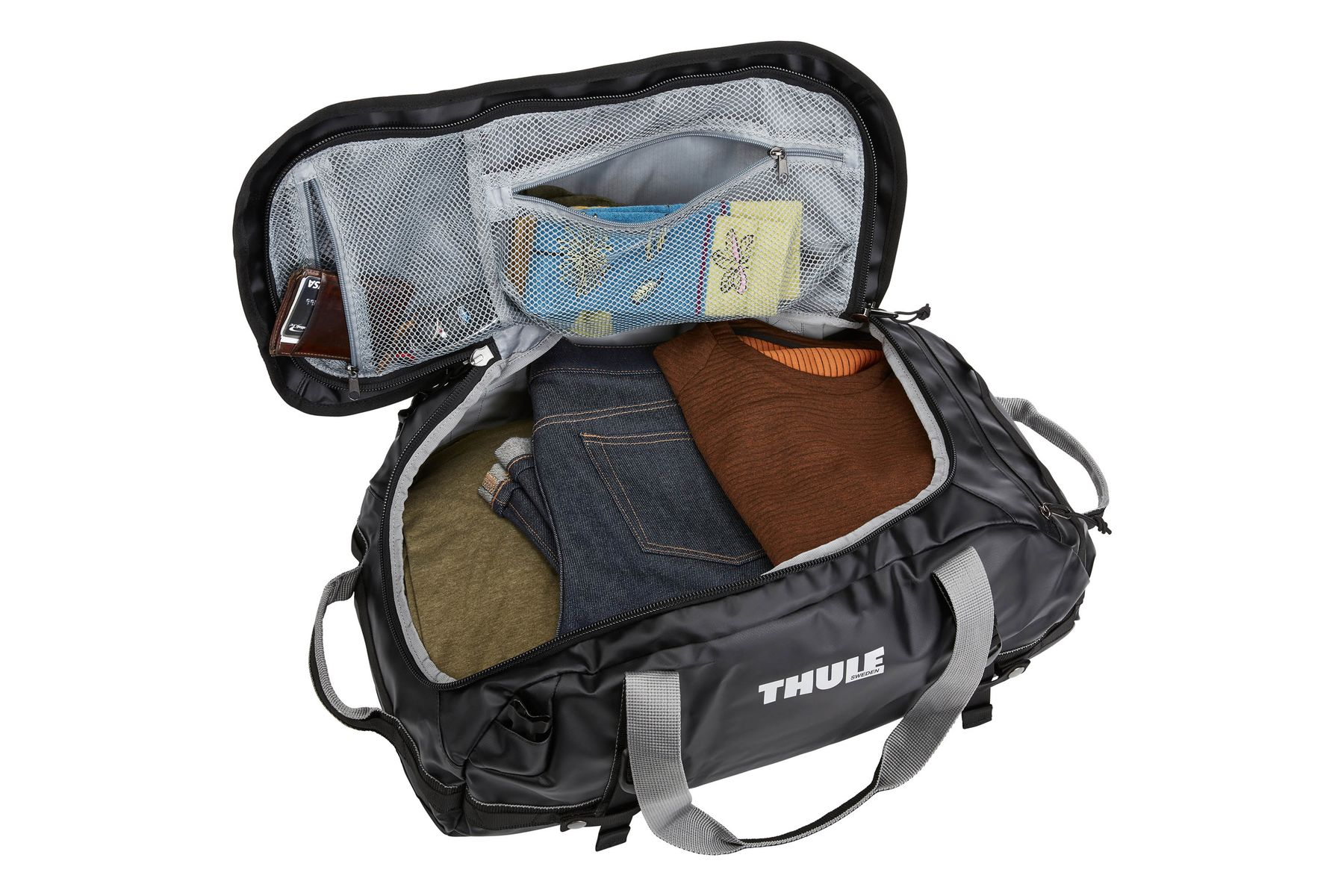 thule 40 liter duffel pack