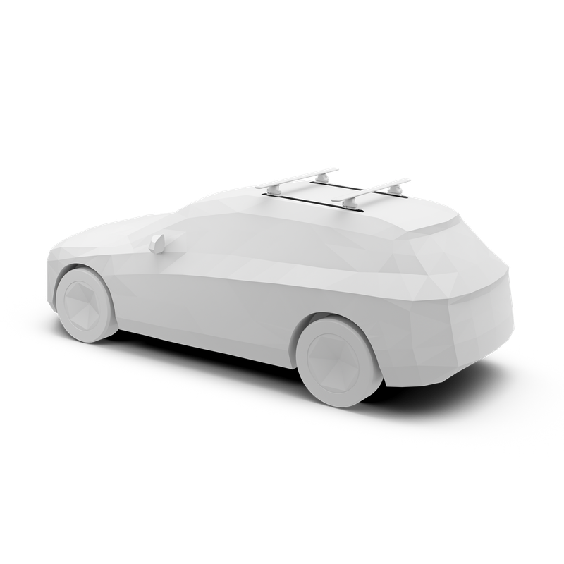 Thule tracks and blind fastener 40"
