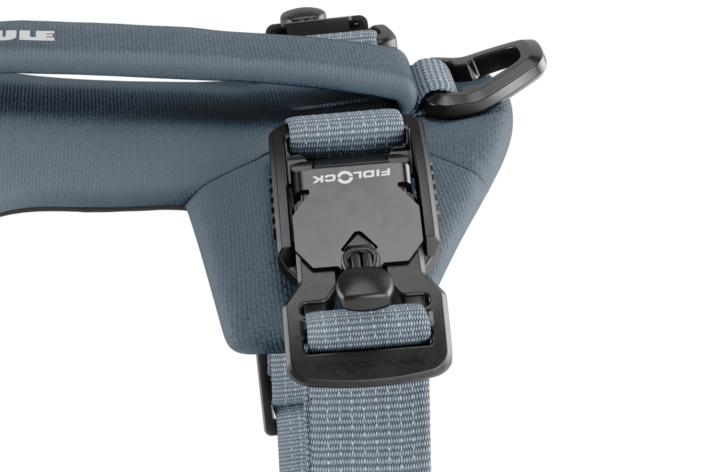 Thule Dart harness Feature - Easy on and off Fidlock® buckle