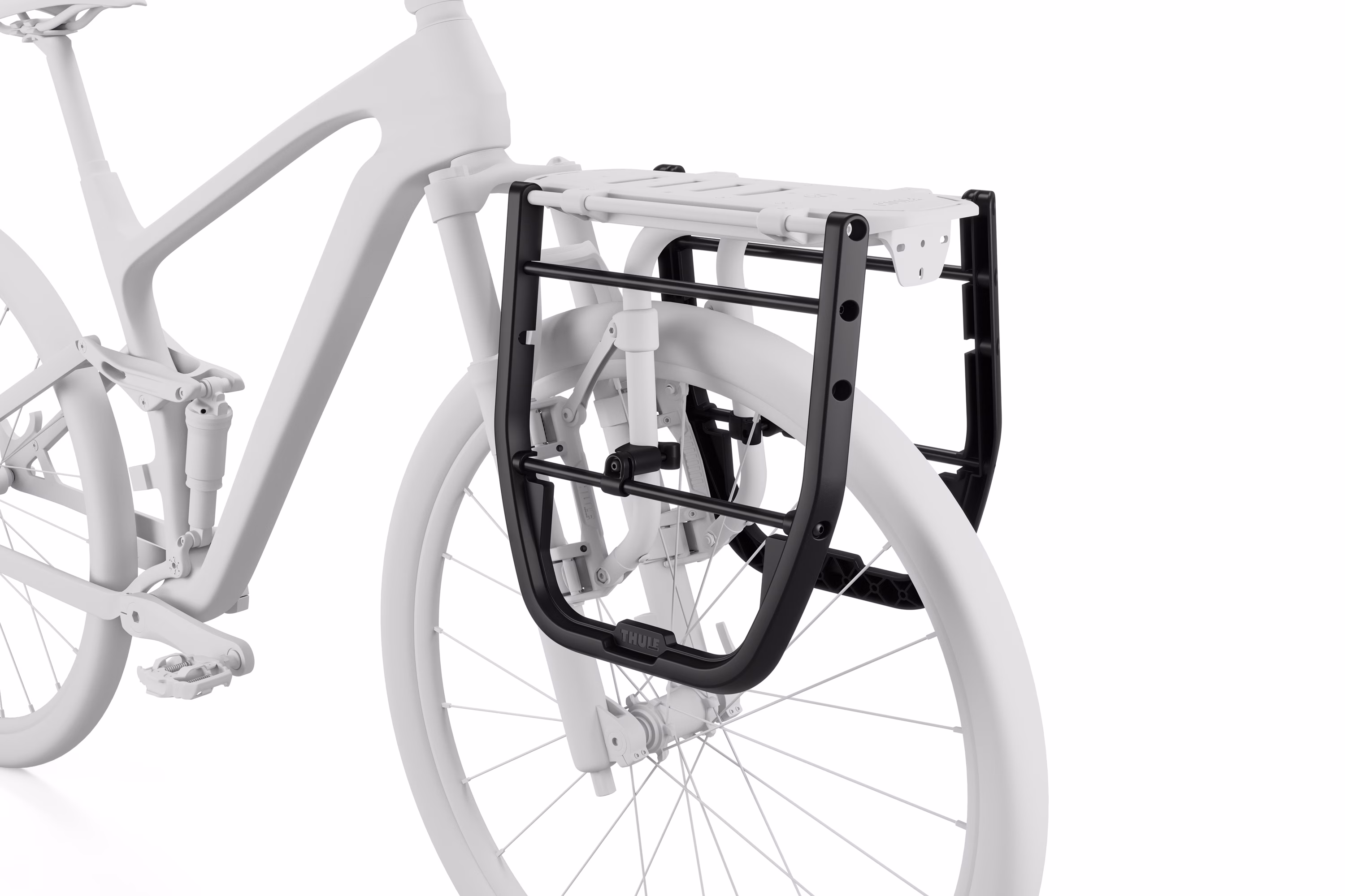 Thule side frame set black