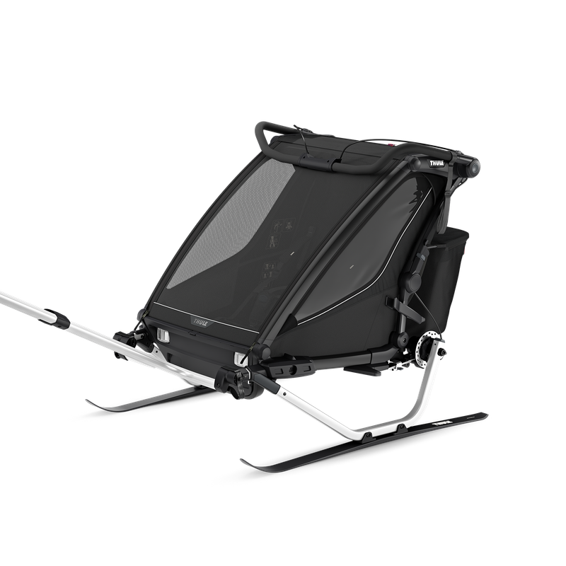 Thule Chariot Sport 2 double 1 or 2-seat multisport bike trailer black