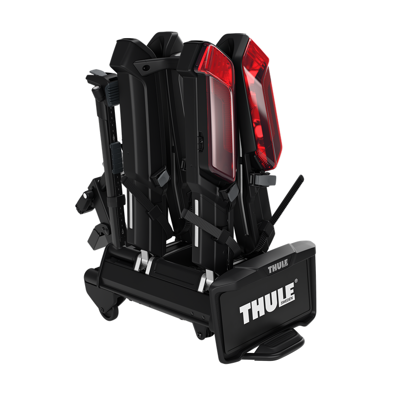 Thule Epos 2 with Lights 2-bike foldable hitch platform bike rack with lights