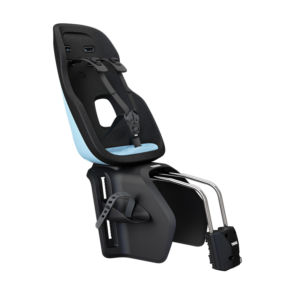 Thule Yepp Nexxt 2 maxi frame mount child bike seat aquamarine blue