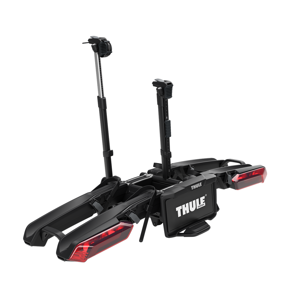 Thule Epos 2 with Lights 2-bike foldable hitch platform bike rack with lights