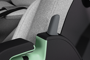 Thule Maple infant car seat light gray feature