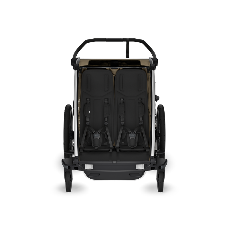 Thule Chariot Cross 2 double 1 or 2-seat multisport bike trailer faded khaki