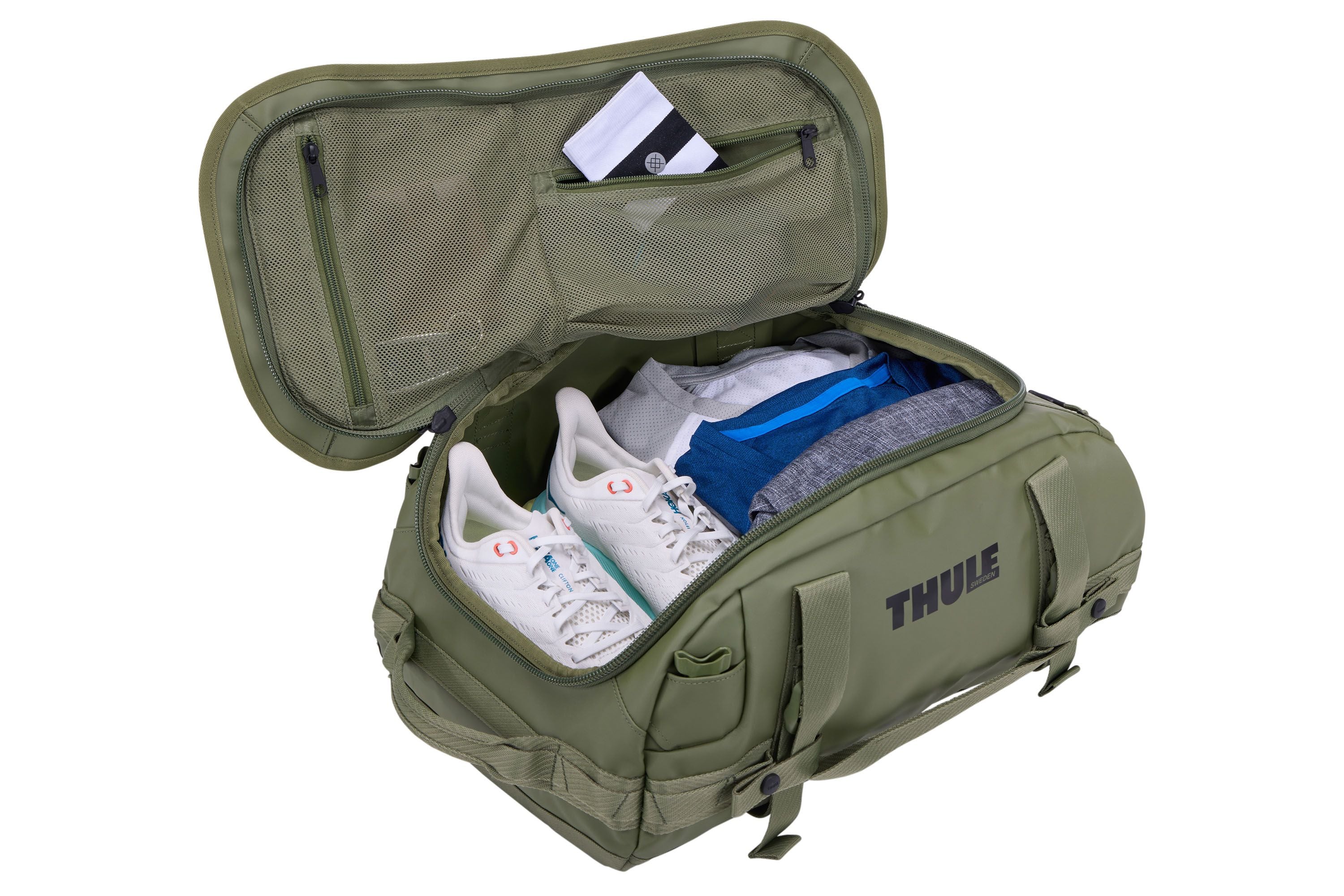 Thule Chasm 30L duffel olivine