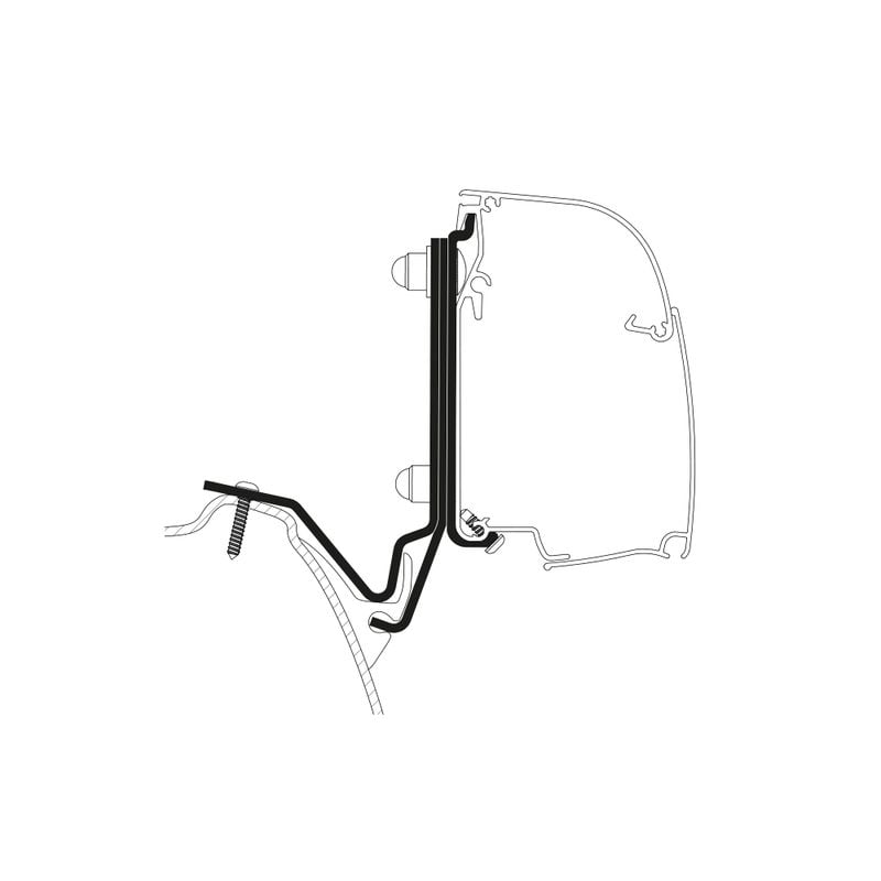 Adapter 301980 adapter for wall mounted awnings