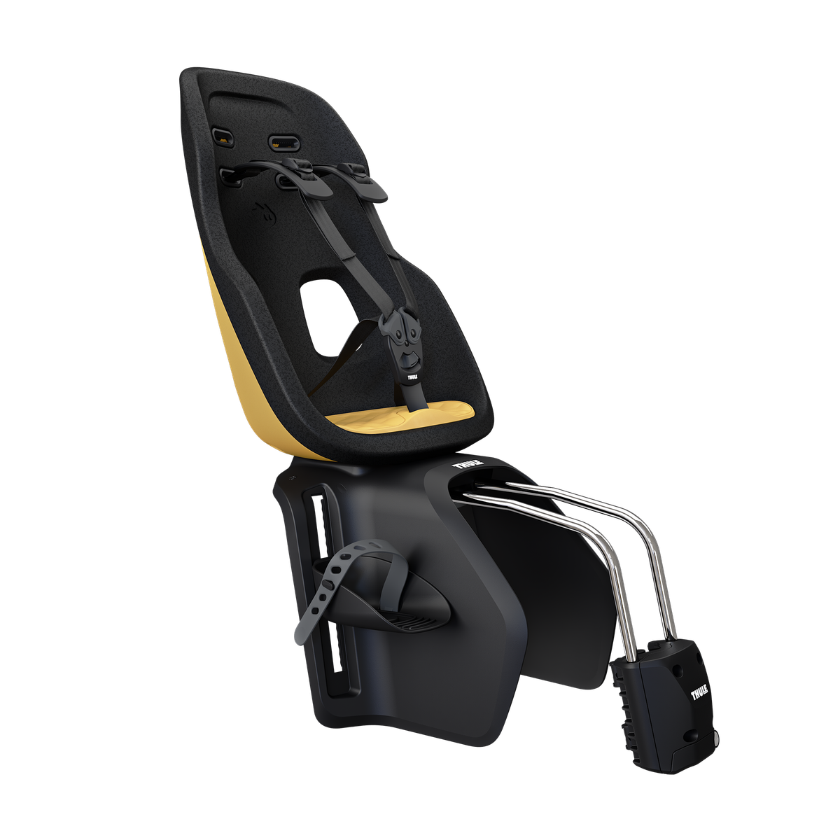 Thule Yepp Nexxt 2 maxi frame mount Burnished yellow