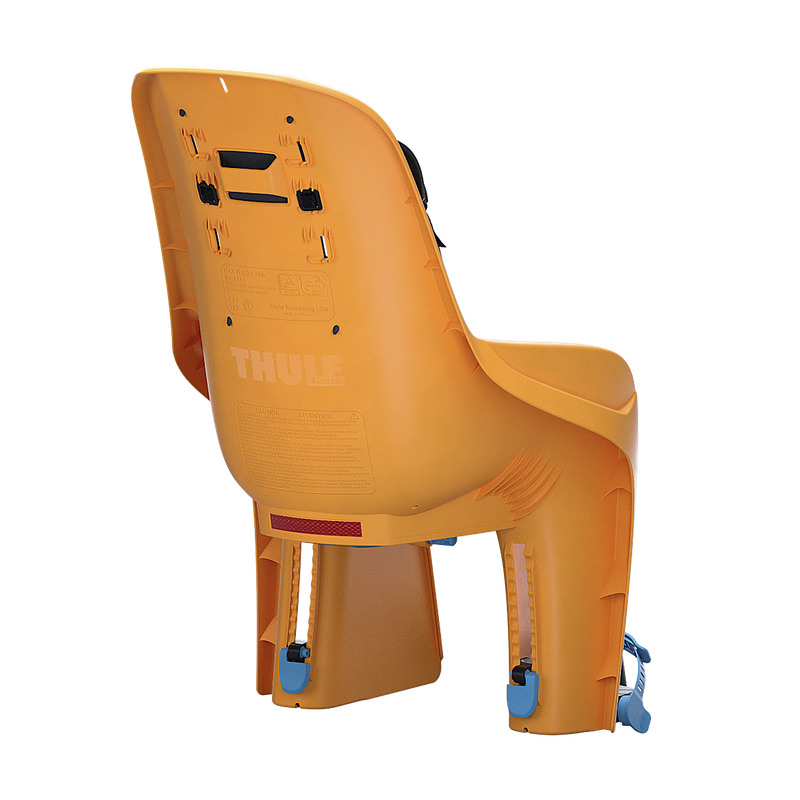 Thule RideAlong Lite frame mount child bike seat zinnia orange