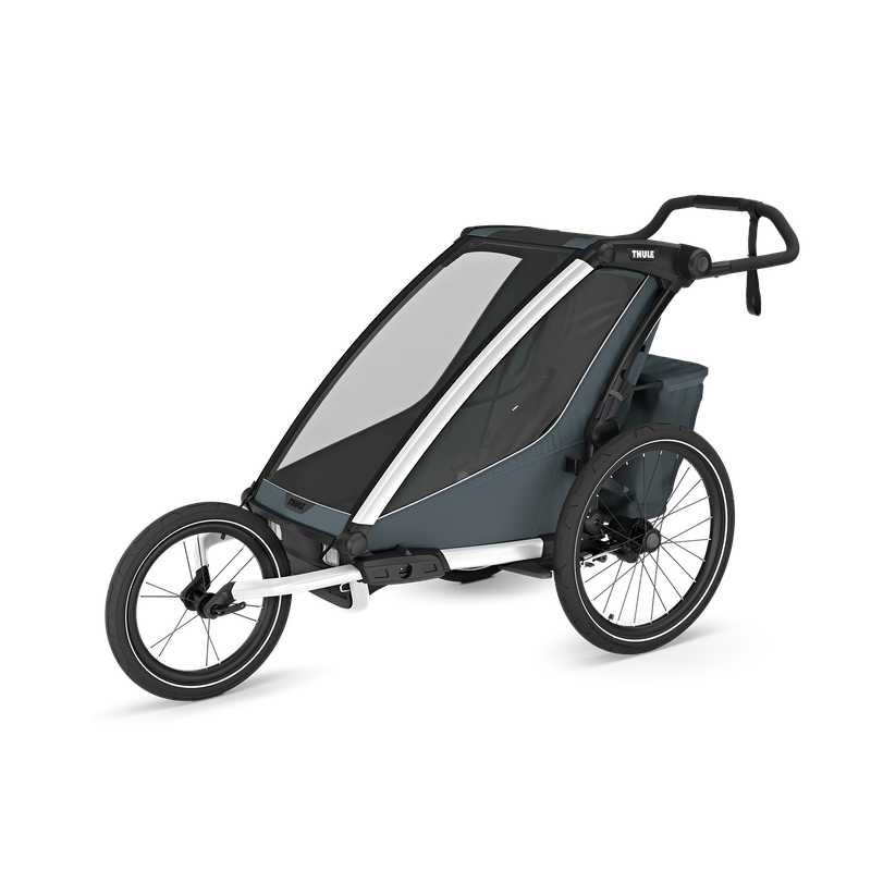Thule Chariot Cross 2 single 1-seat multisport bike trailer dark slate
