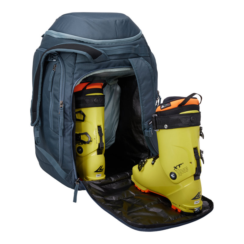 Thule RoundTrip snowboard and ski boot backpack 60L dark slate