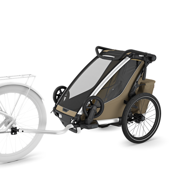 Thule Chariot Cross 2 single 1-seat multisport bike trailer faded khaki