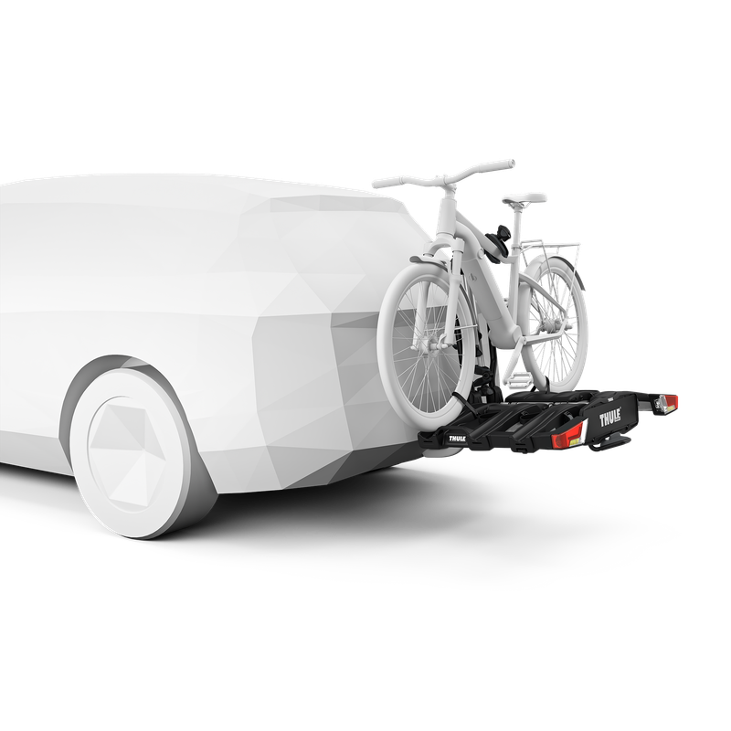 Thule EasyFold XT F 3-bike towbar bike rack for FIX4BIKE aluminium