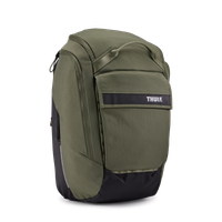 Thule Paramount hybrid bike pannier and backpack 26L green