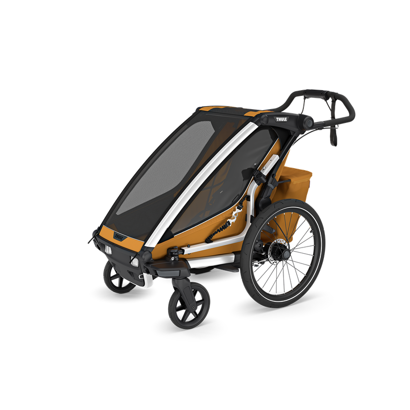 Thule Chariot Sport 2 single 1-seat multisport bike trailer natural gold