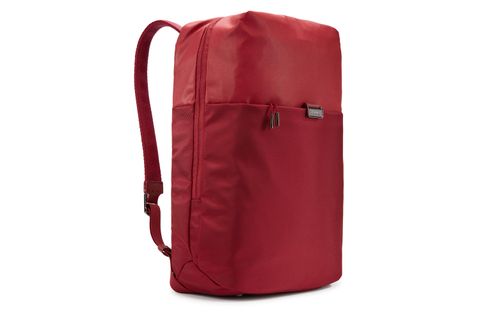thule red backpack