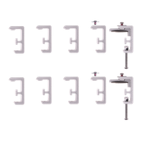 Thule TracRac TracONE Accessory Mount Kit with Toolbox Mount - Toyota Tacoma 2005-2015 accessory mount kit with toolbox mount Toyota Tacoma 05-15 silver