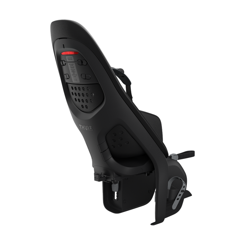 Thule Yepp 2 MIK HD rack mounted child bike seat midnight black