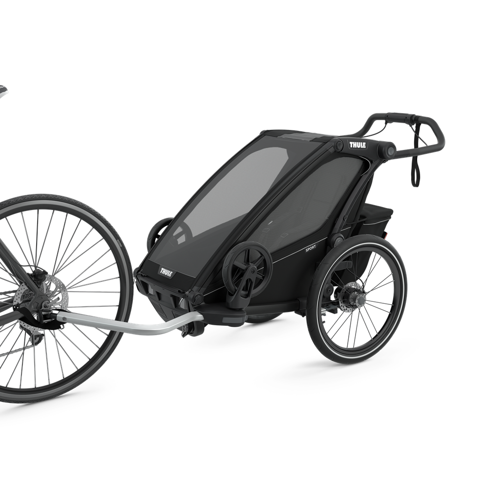 Thule Chariot Sport 1-seat multisport bike trailer midnight black