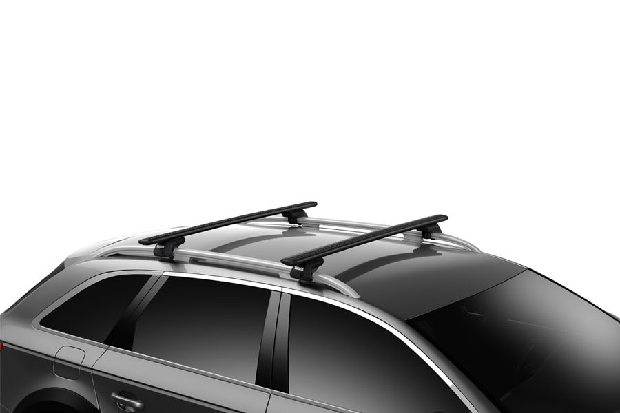 Barres de toit Audi A4 depuis 11/2015 (toit Normal) Thule Evo WingBar alu