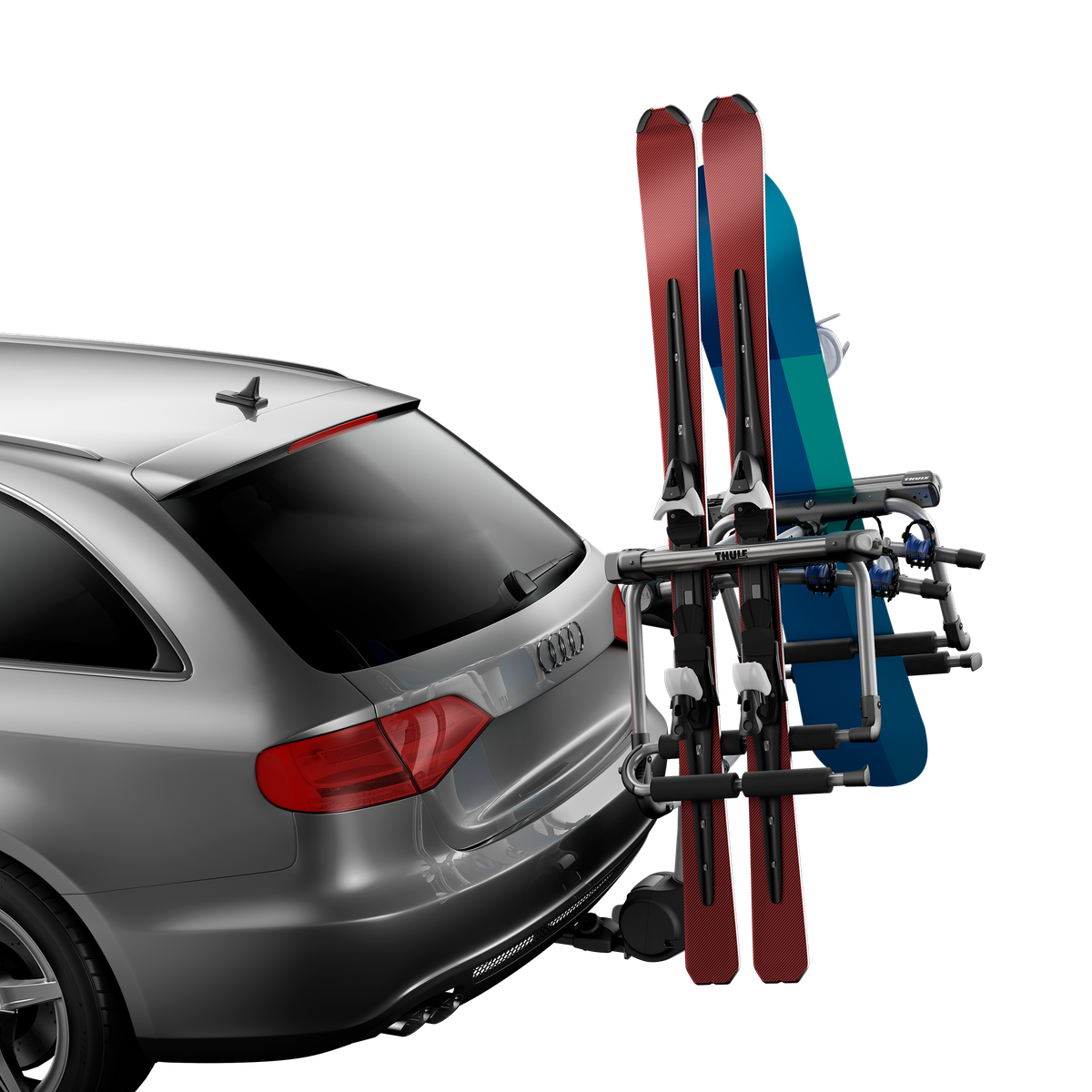Thule Tram ski and snowboard rack vertical aluminium