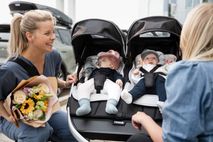 thule double stroller dimensions