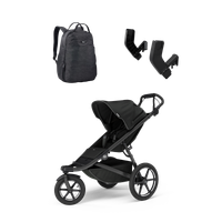Thule Urban Glide 3 + Thule changing backpack + Thule urban glide 3 car seat adapaters